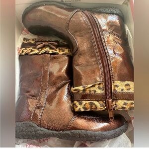 Two pairs of Nina boots for girls